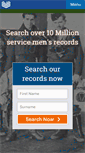 Mobile Screenshot of forces-war-records.co.uk